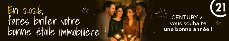 Bonne année 2026 de la part de Century 21